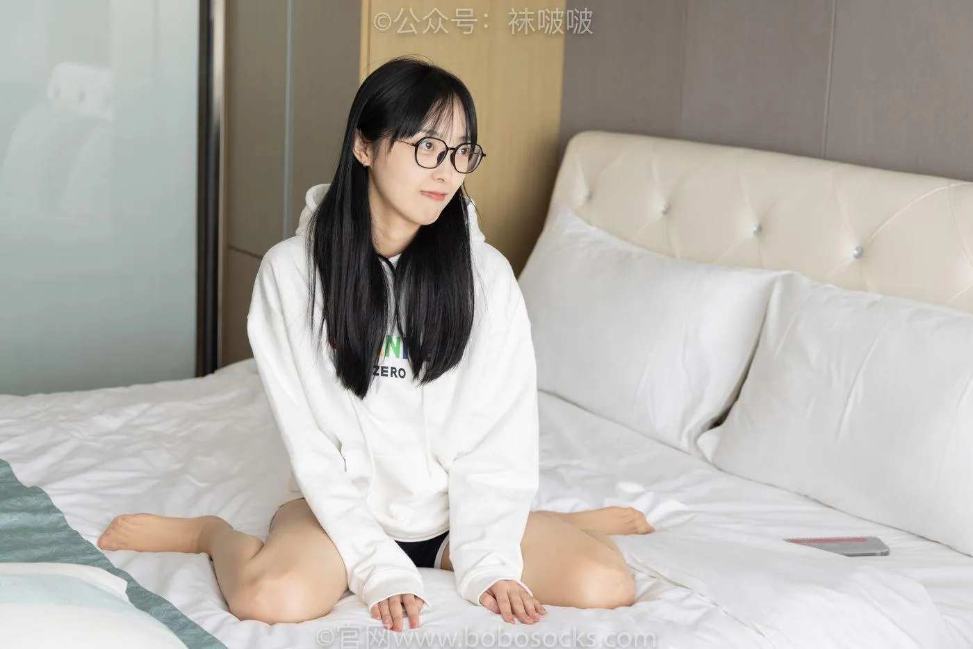[BoBoSocks袜啵啵]NO.058 稚予-贝壳头、肉丝 [143P]插图4